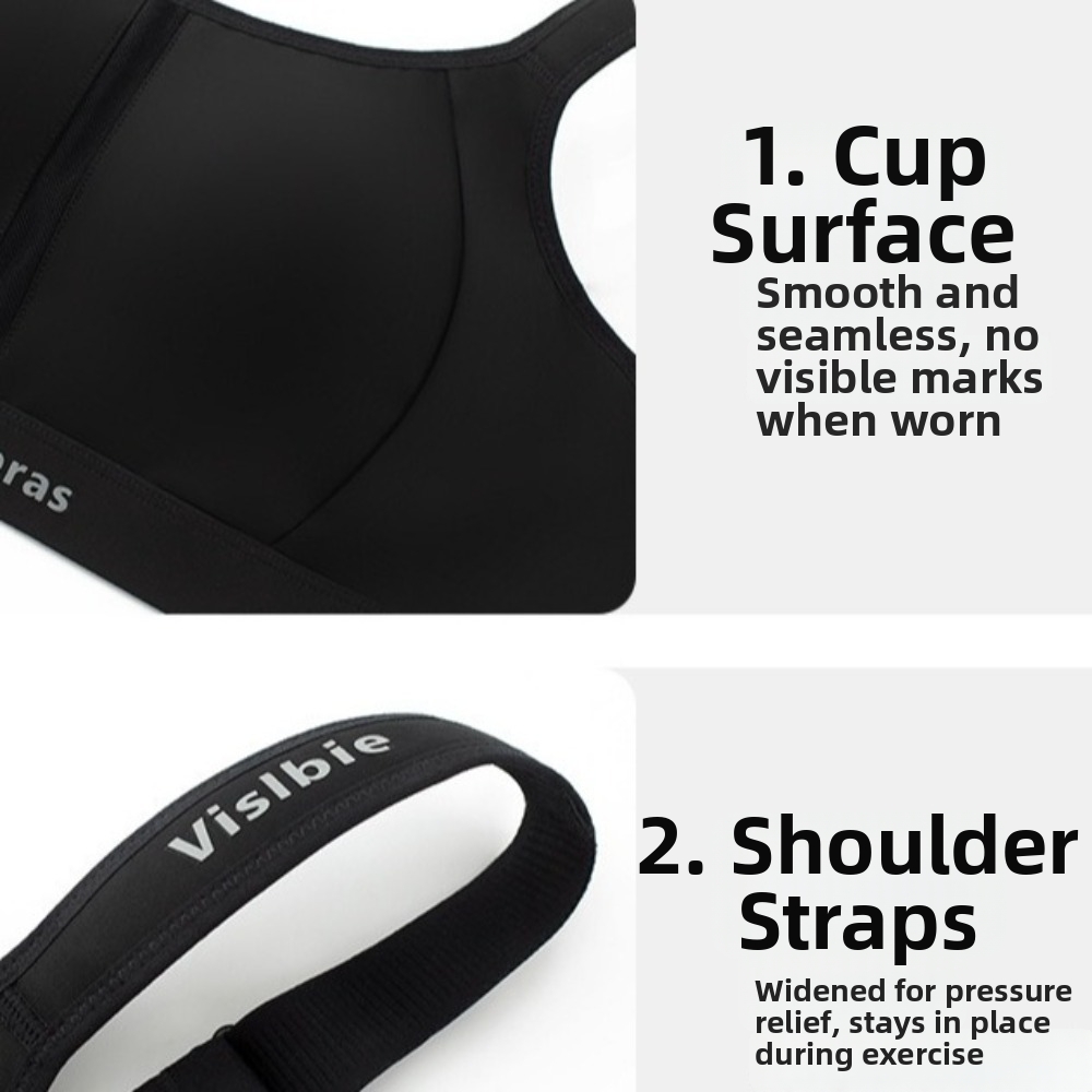 Cotton Bra Everyday - Reggiseno Sportivo Senza Cuciture Anti-Cedimento con