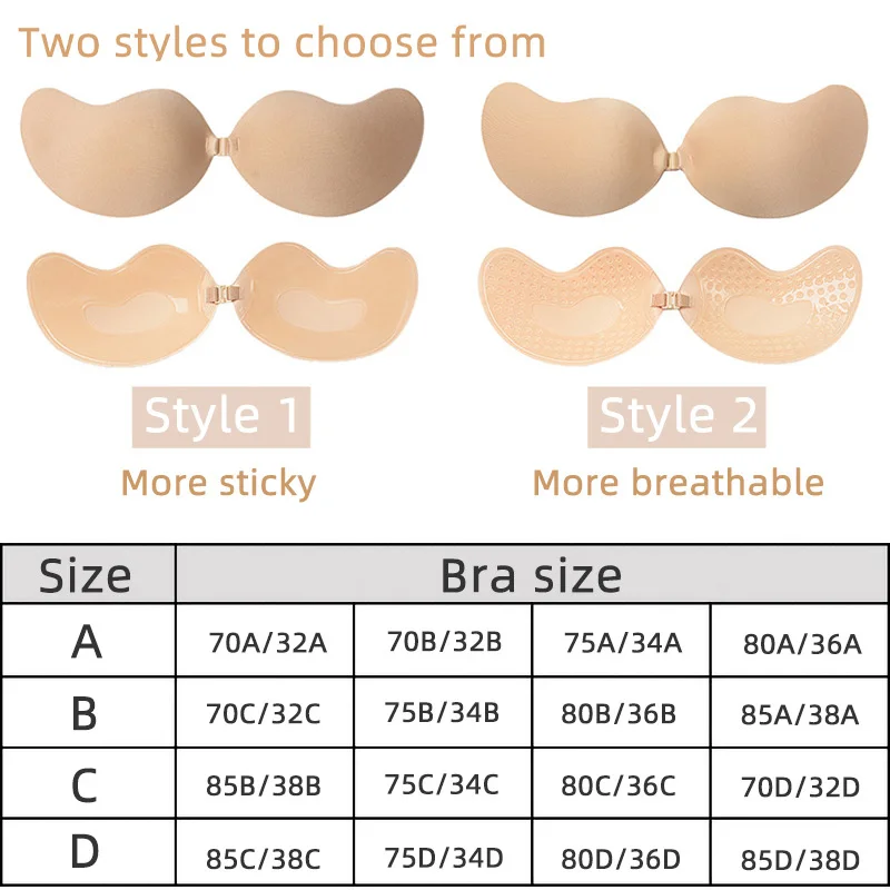 Reggiseno sexy da donna invisi - Push Up Bra Silicone recensione e prezzo